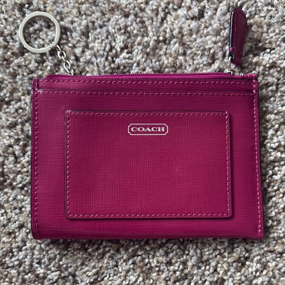 Coach Magenta Wallet